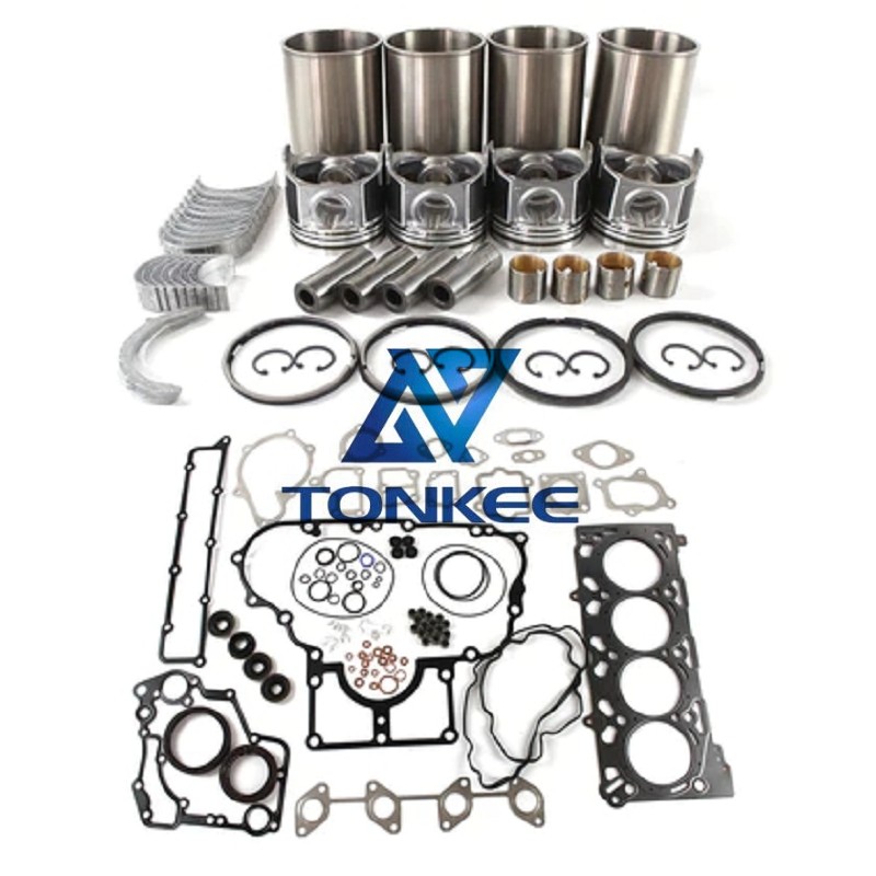Shop V2607 V2607-T Engine Rebuild Kit for Bobcat S550 S570 S590 Excavator | Tonkee®